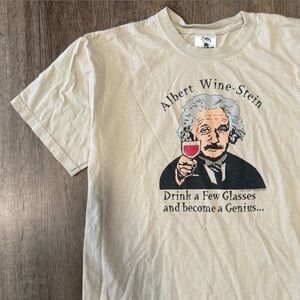 Albert Wine-Stein Graphic Tee - Beige